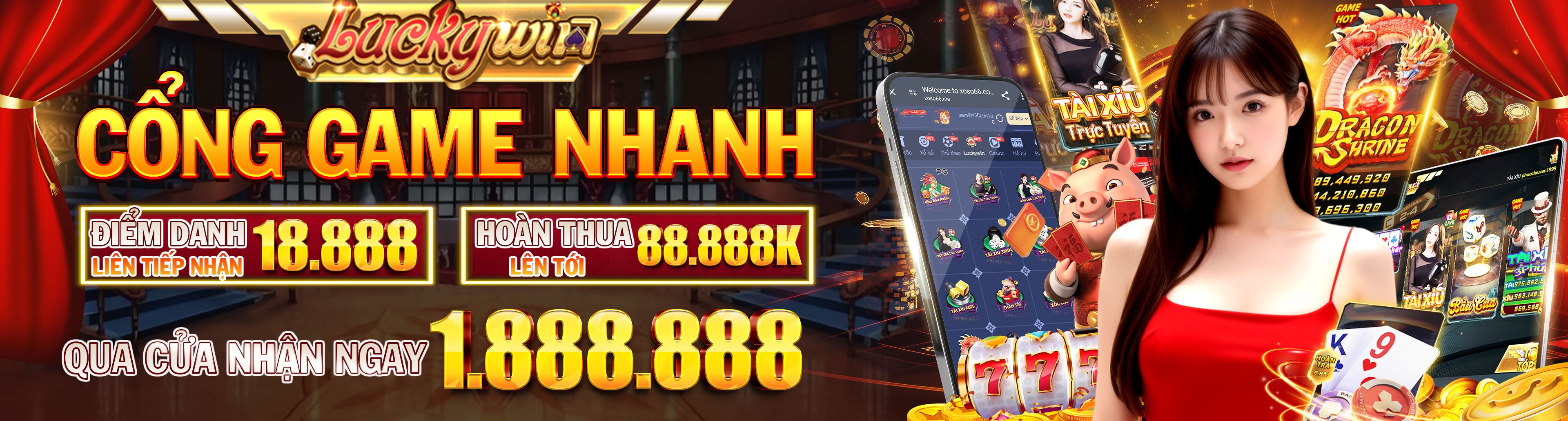 Hình ảnh quảng cáo của xocdia88 hiển thị nền tảng và các lợi ích